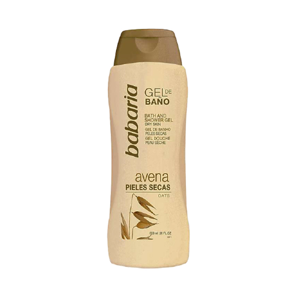 BABARIA GEL DE DUCHA AVENA 600