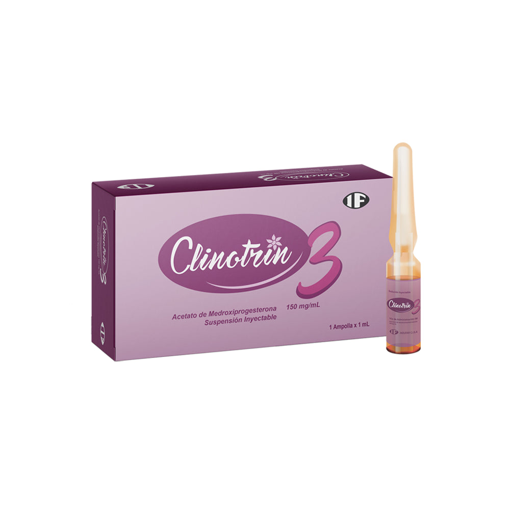 CLINOTRIM 3 + JERINGA X 1 AMP