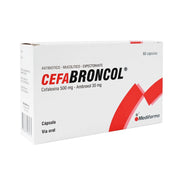 Cefabroncol 500/30Mg - Caja 60 Cápsulas