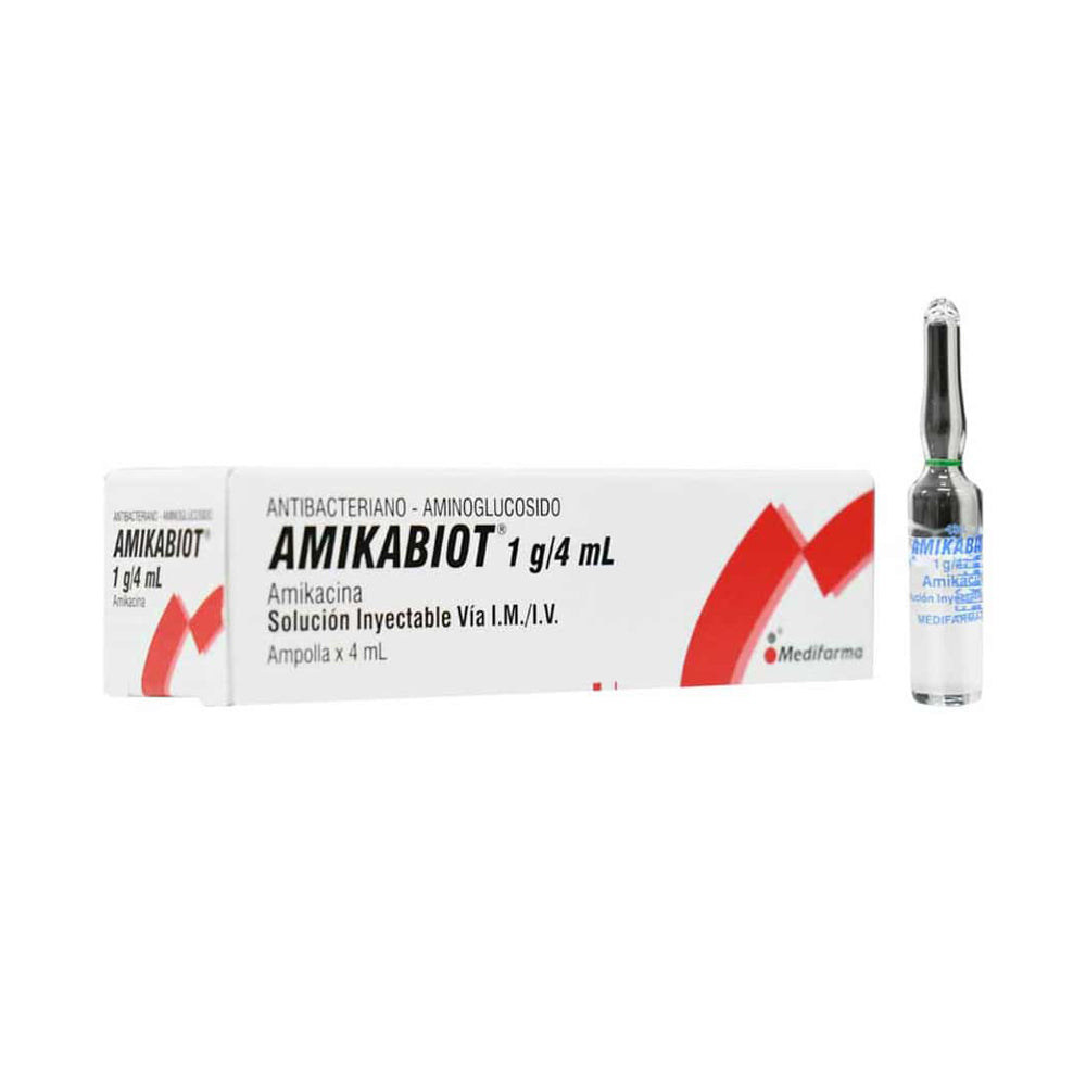 Amikabiot 1 Gr / 4 Ml Ampolla