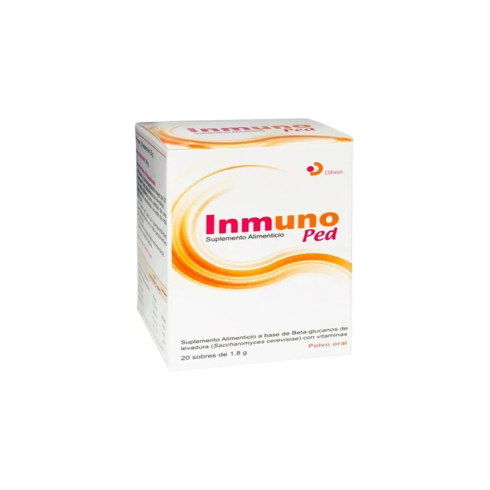Inmuno Ped Suplemento Alimenticio Polvo Oral en Sobres Caja 20 UND