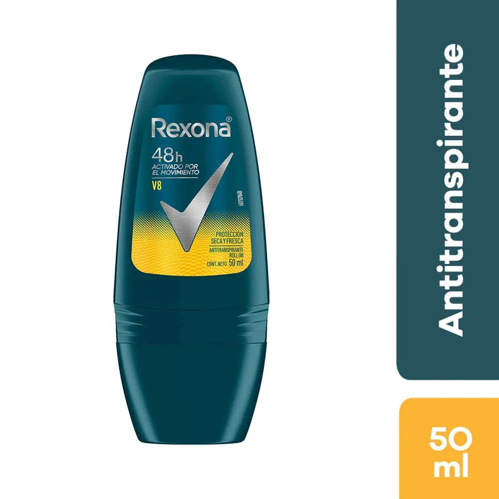 Antitranspirante Rexona V8 Men Rollon Desodorante 