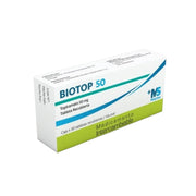 Biotop 50mg (Topiramato) Tab – Caja x30und