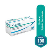 Clorpromazina 100mg (Clozims) x100 Tab