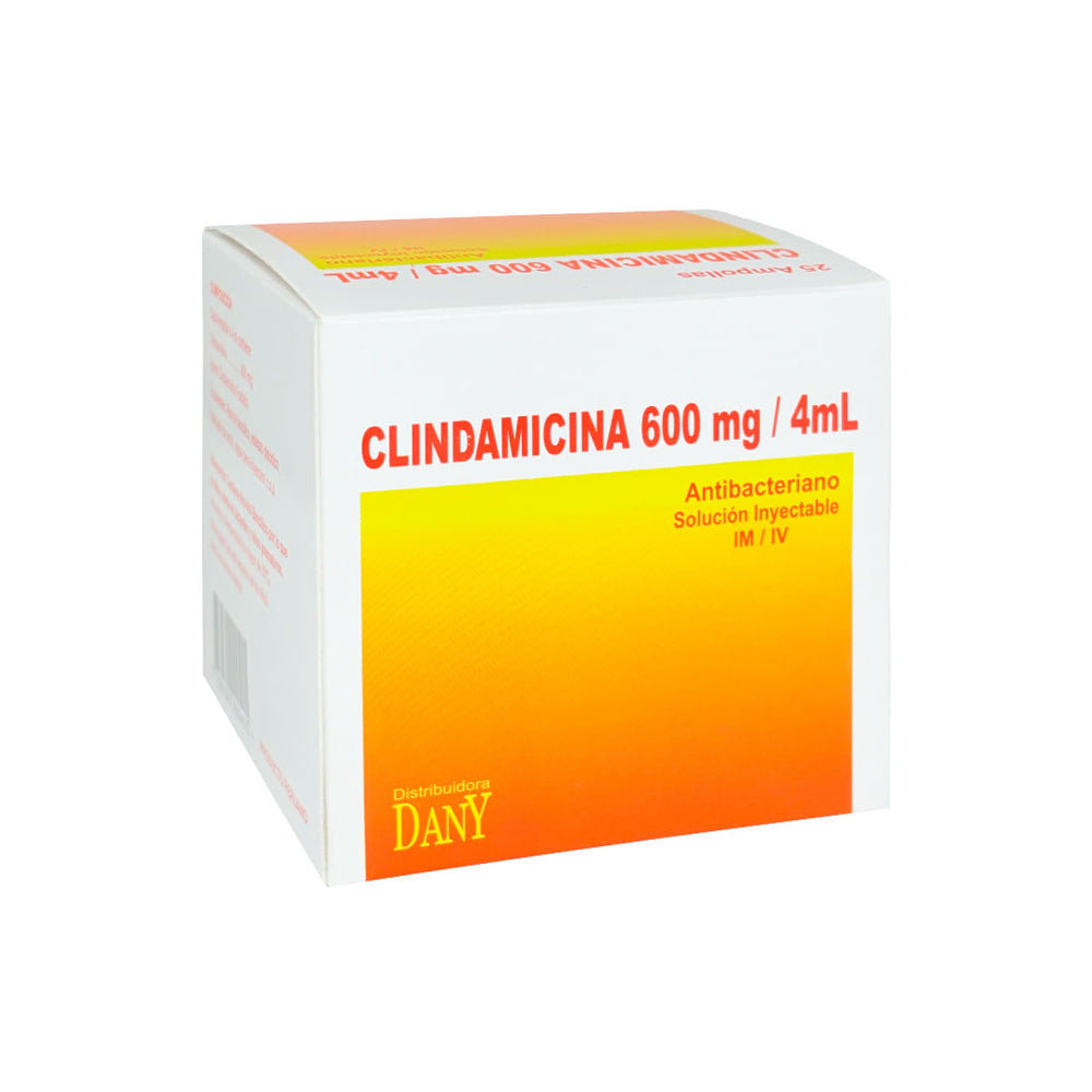 Clindamicina 600mg /4ml DN Solucion Inyectable