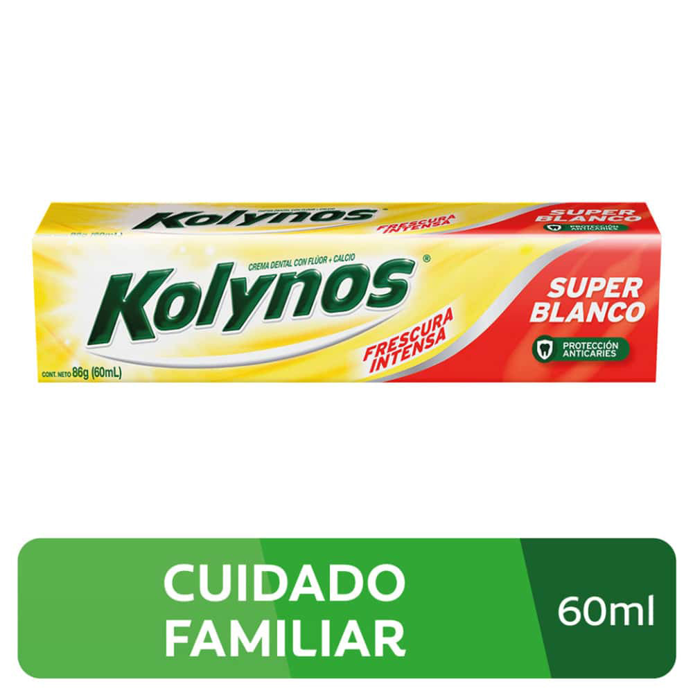 Crema Dental Kolynos Super Blanco 60 ml