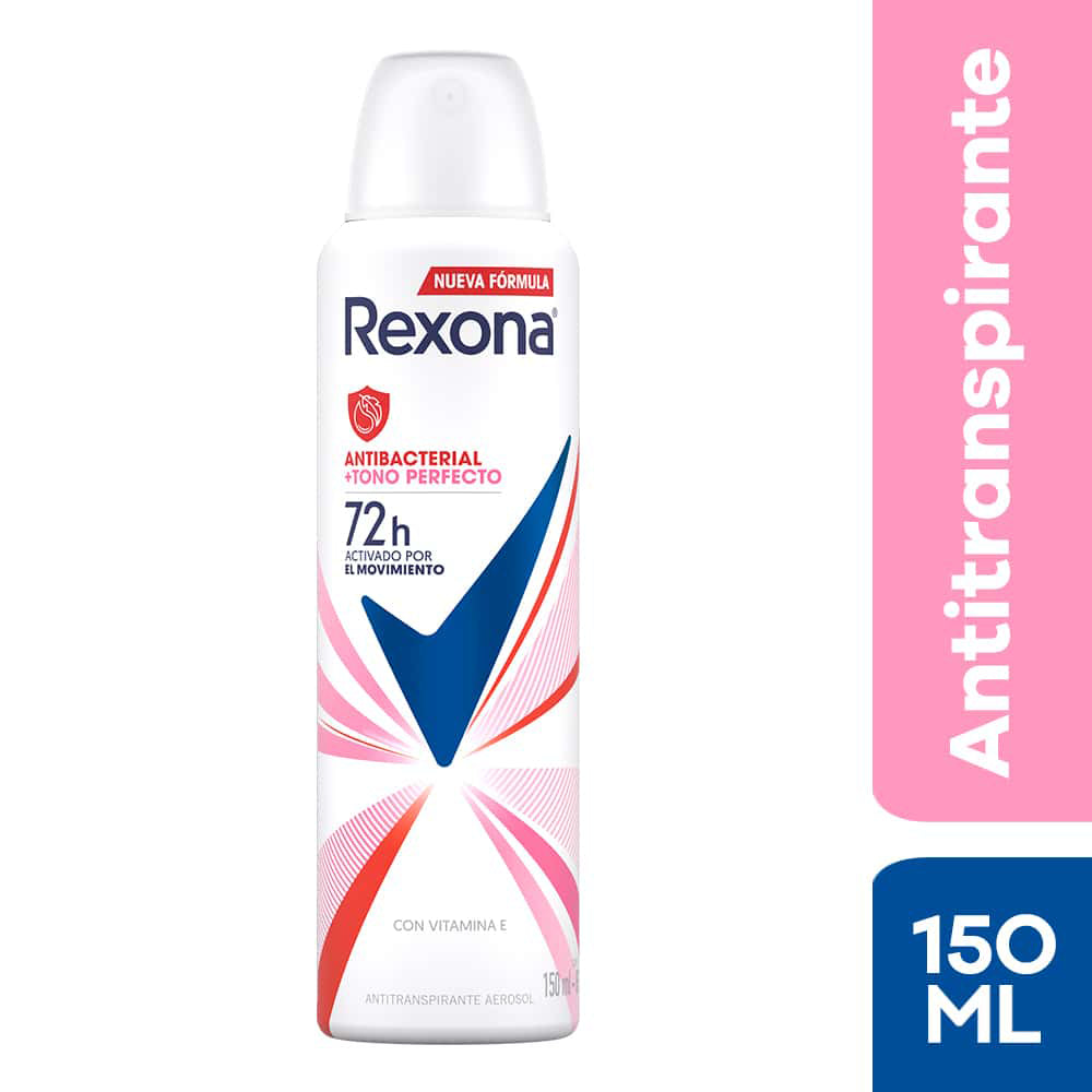 Antitranspirante en Spray Rexona Women 72 Horas Tono Perfecto 
