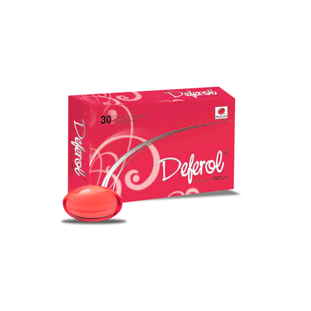 Deferol 1000ui x 30 cap bland