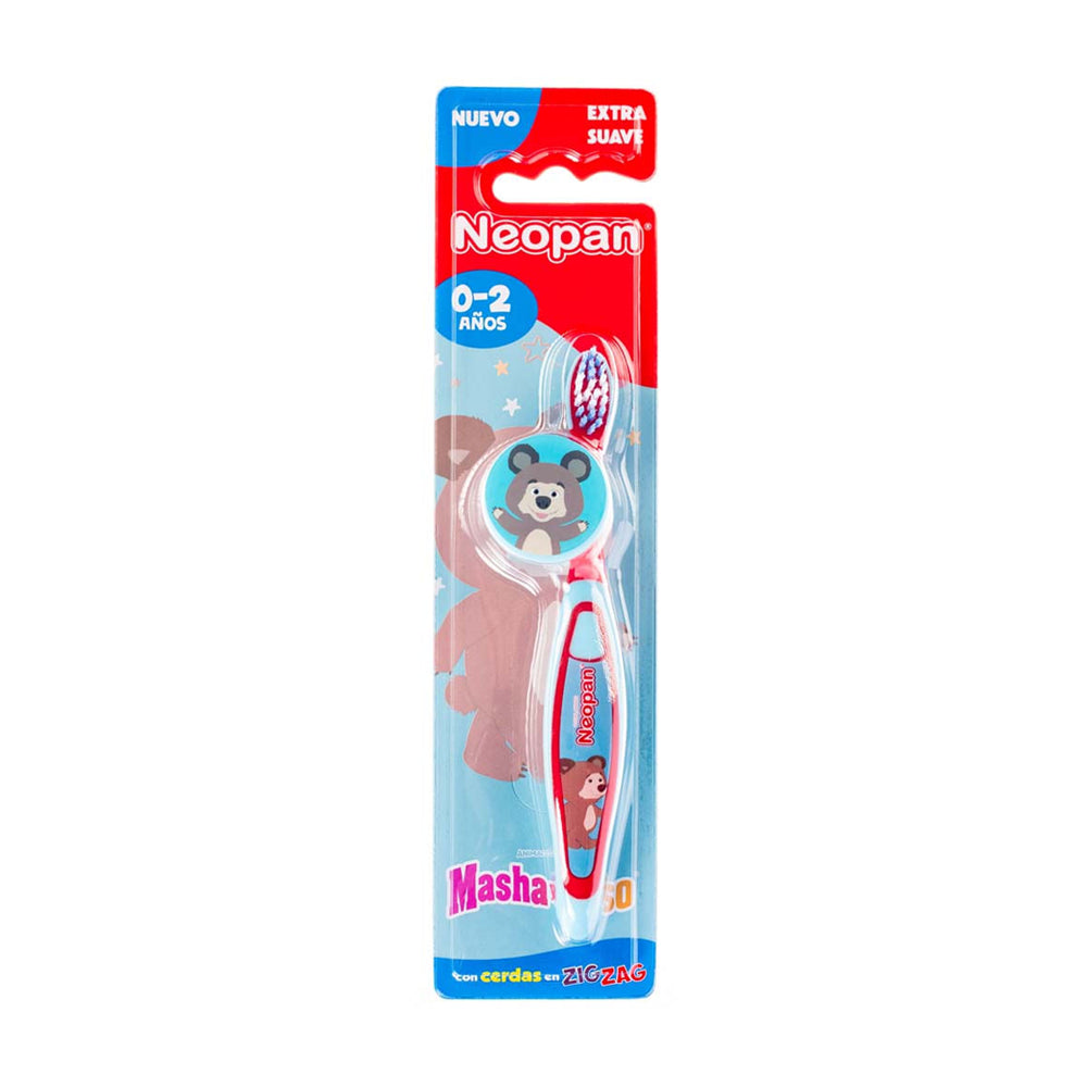 Cepillo de Dientes NEOPAN Masha y el Oso 0-2 Años 1un