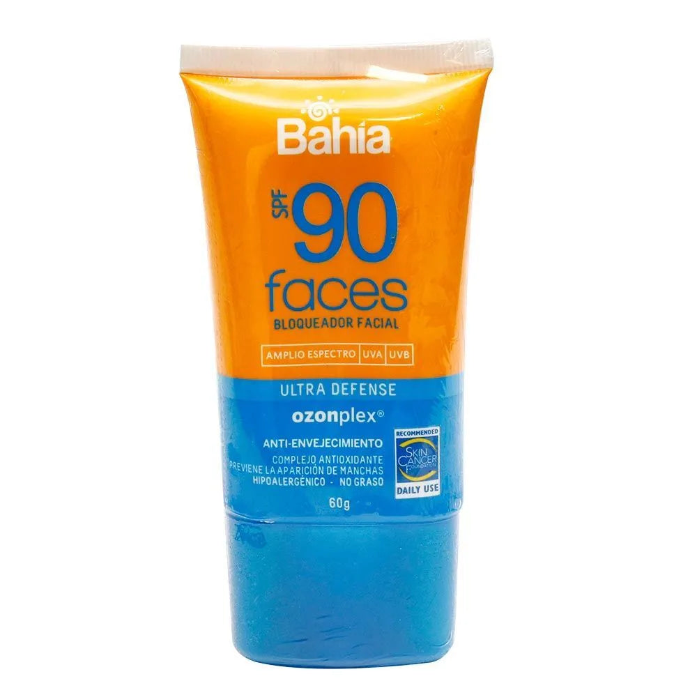 Protector Solar Faces Spf90 Bahia Contenido 60 g