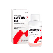 Amoxidin 7 250mg Polvo para suspensión oral