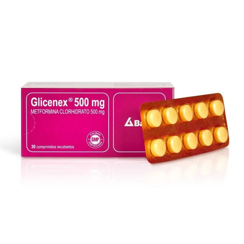 Glicenex 500 mg Comprimidos