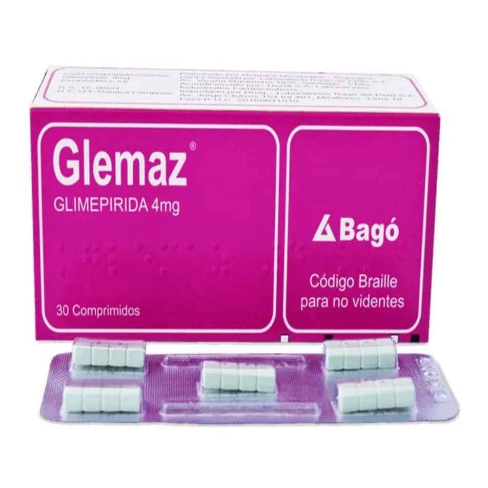 Glemaz 4 mg Comprimidos