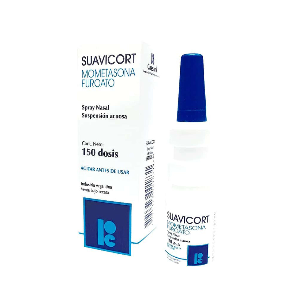 Suavicort 50mcg / dosis para pulverizacion nasal
