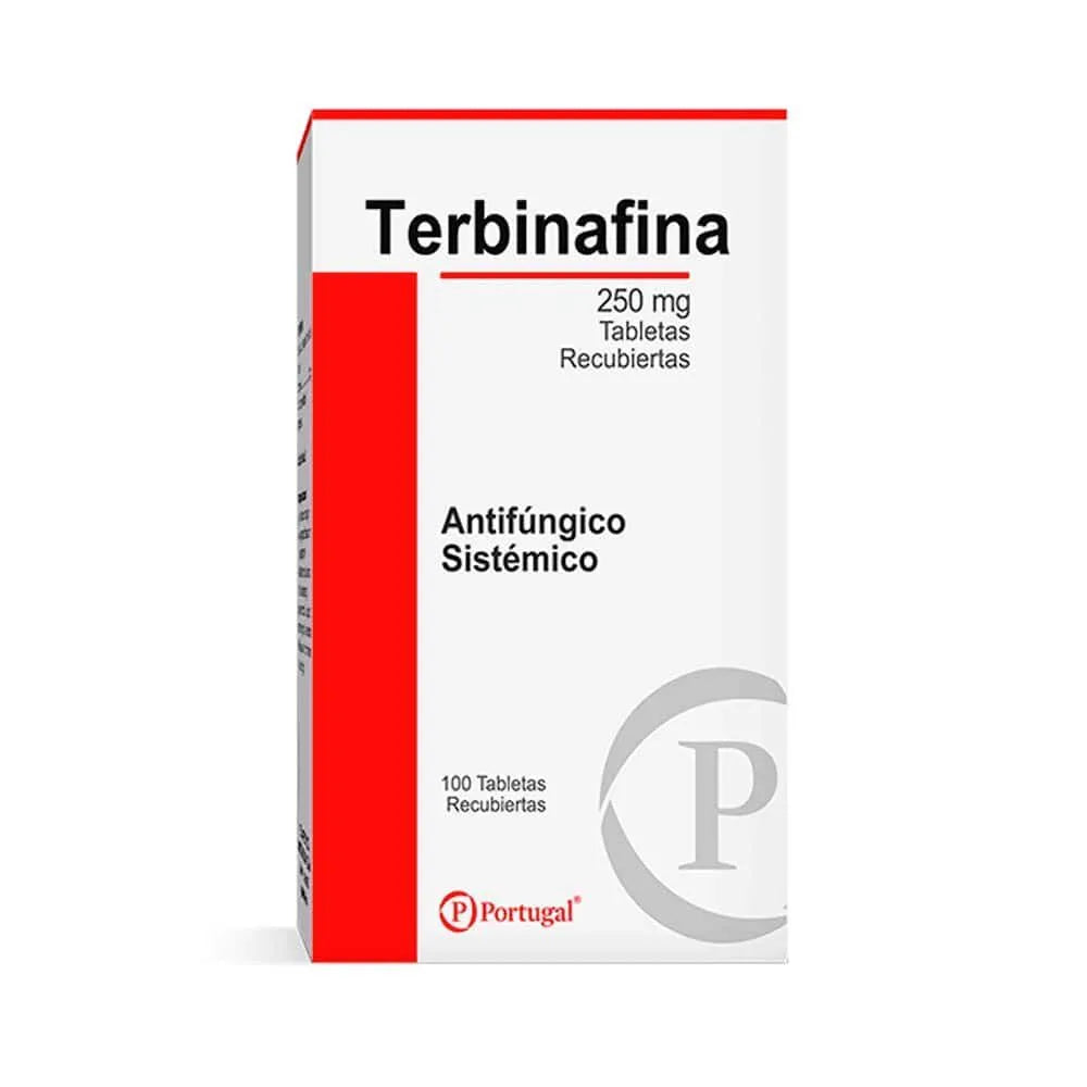 Terbinafina 250 mg Tabletas Recubiertas