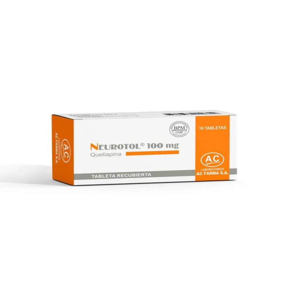 Neurotol 100 mg Tabletas Recubiertas Caja 10 und