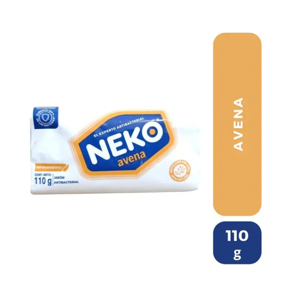 Neko Jabón Antibacterial Avena x 110 gramos