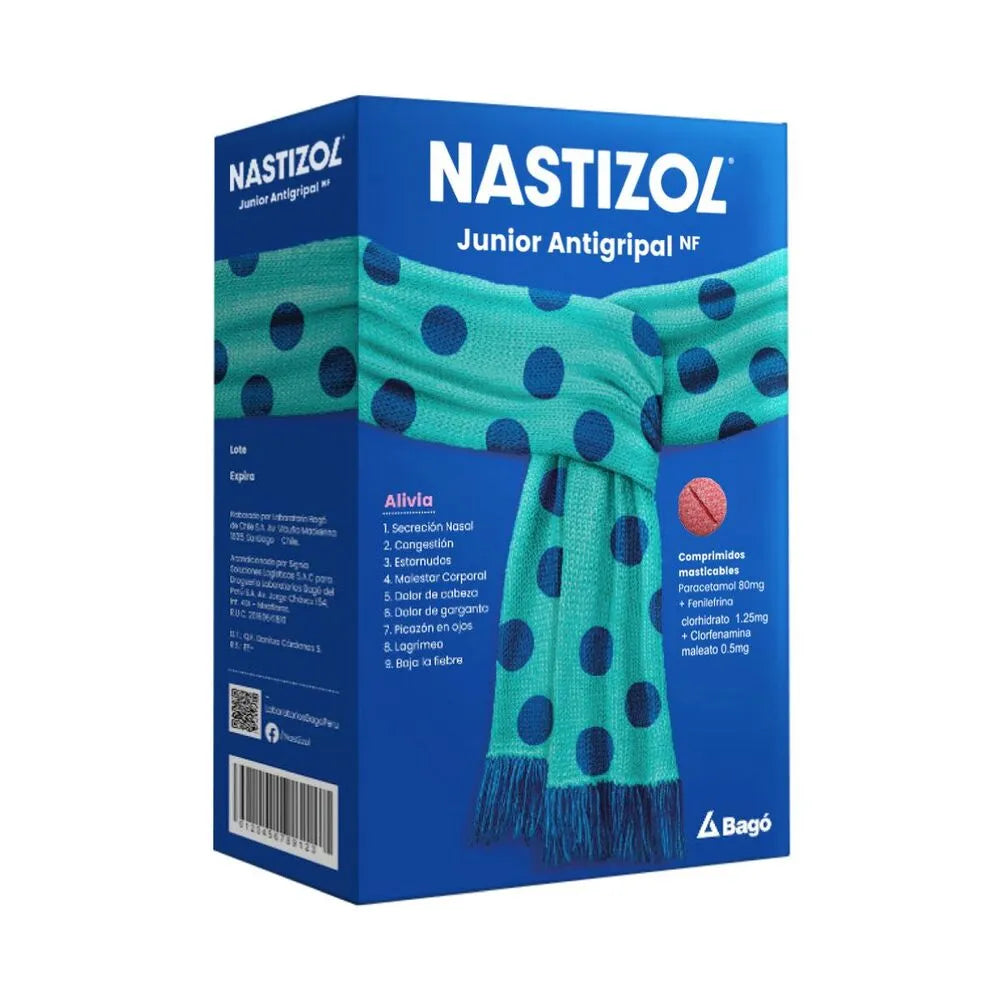 Nastizol Junior Antigripal Comprimidos
