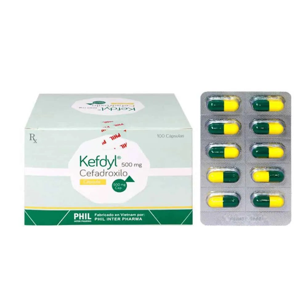 Kefdyl 500mg Cápsula