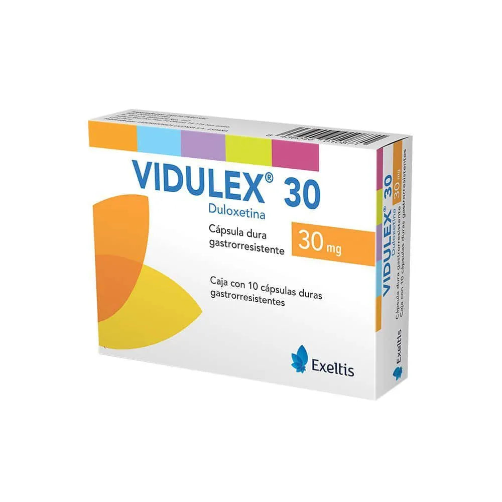 Vidulex 30 30 Mg Cápsula - Caja 10 und