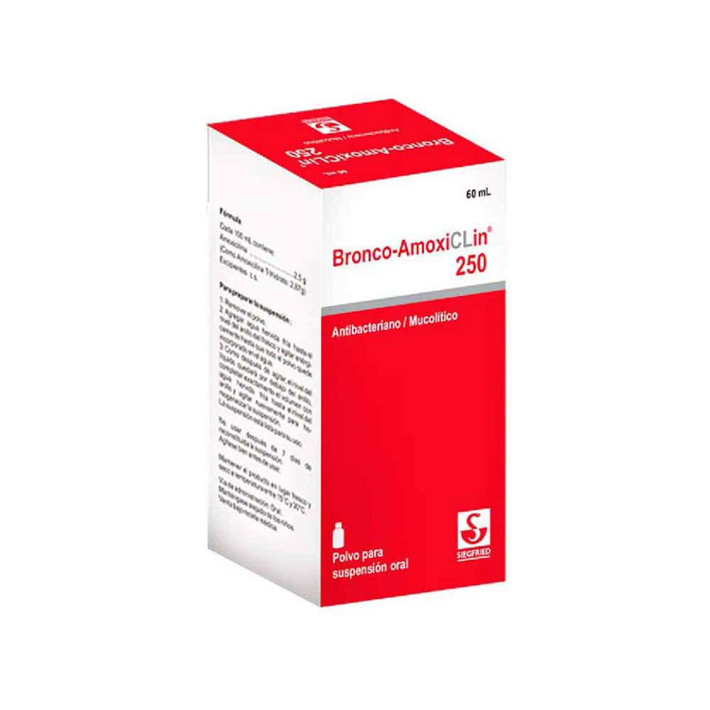 Bronco Amoxiclin Polvo para Suspensión oral