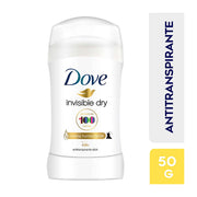 Antitranspirante En Barra Dove Invisible Dry – Frasco 50 gr