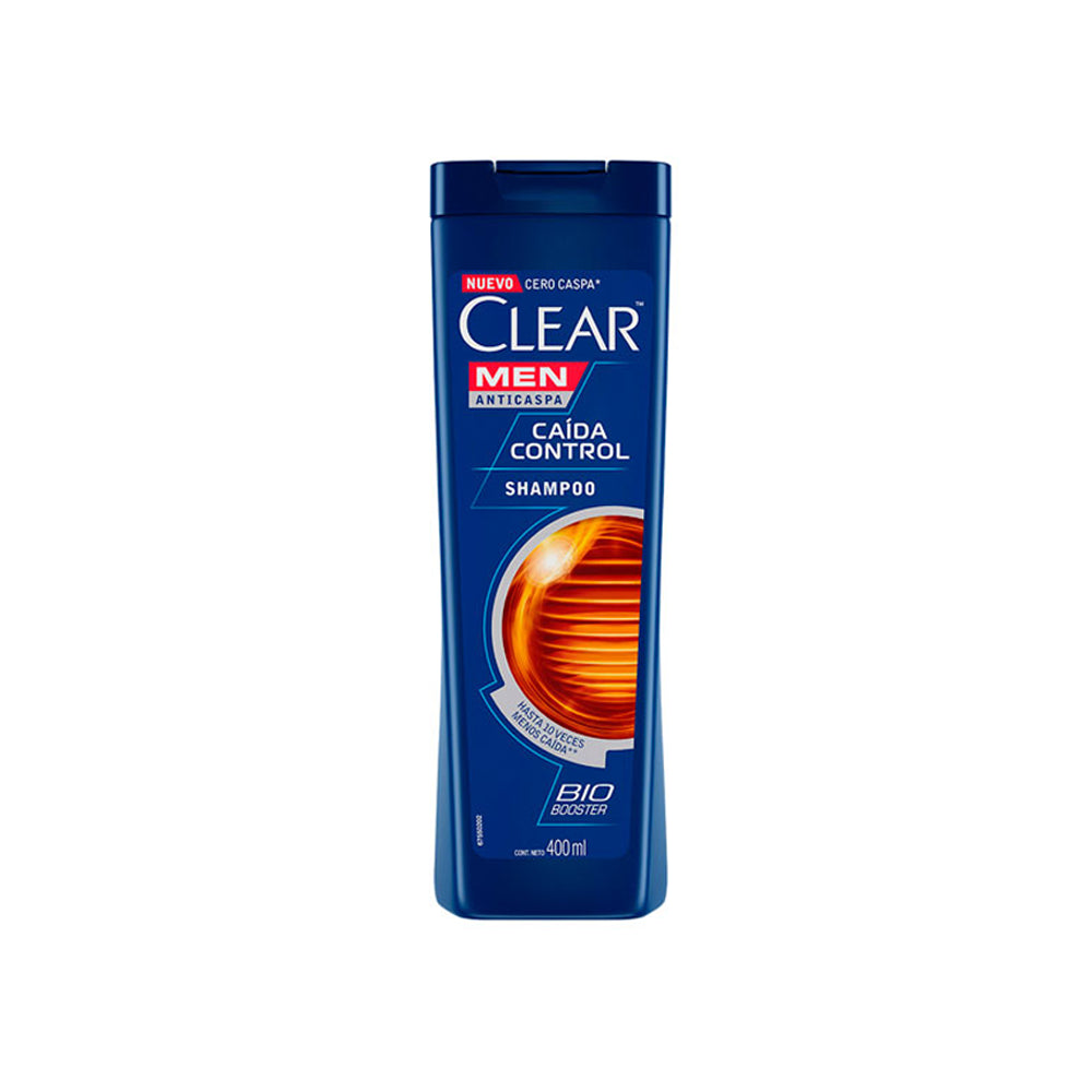 Shampoo Clear Men Control Caida – Frasco 400 ml