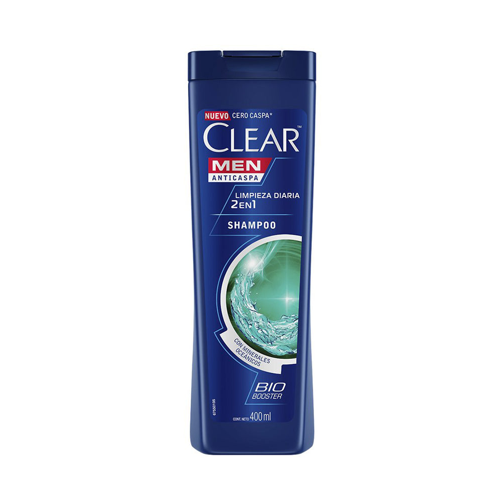Shampoo Clear 2 En 1 Dual Effect – Pote 400 ml