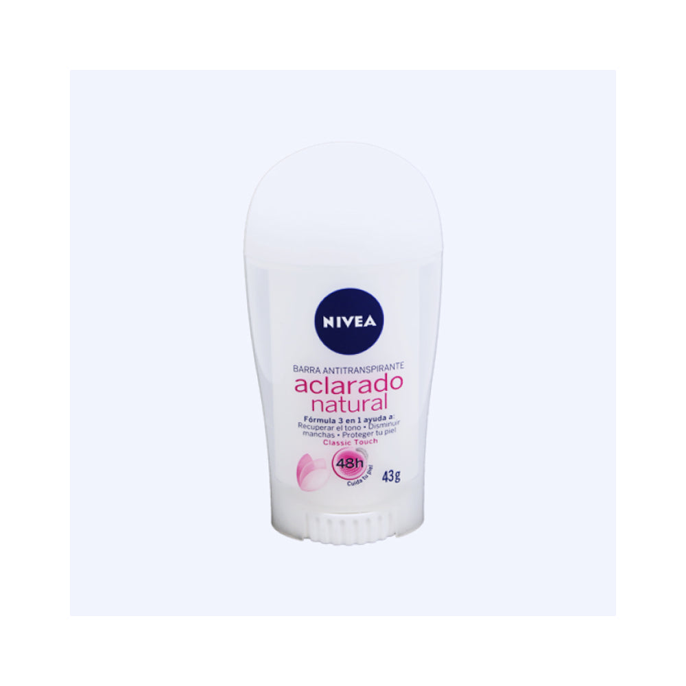 Desodorante Barra Nivea Aclarado Natural x 43 gr