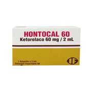 HONTOCAL 60 MG 2ML AMPOLLA