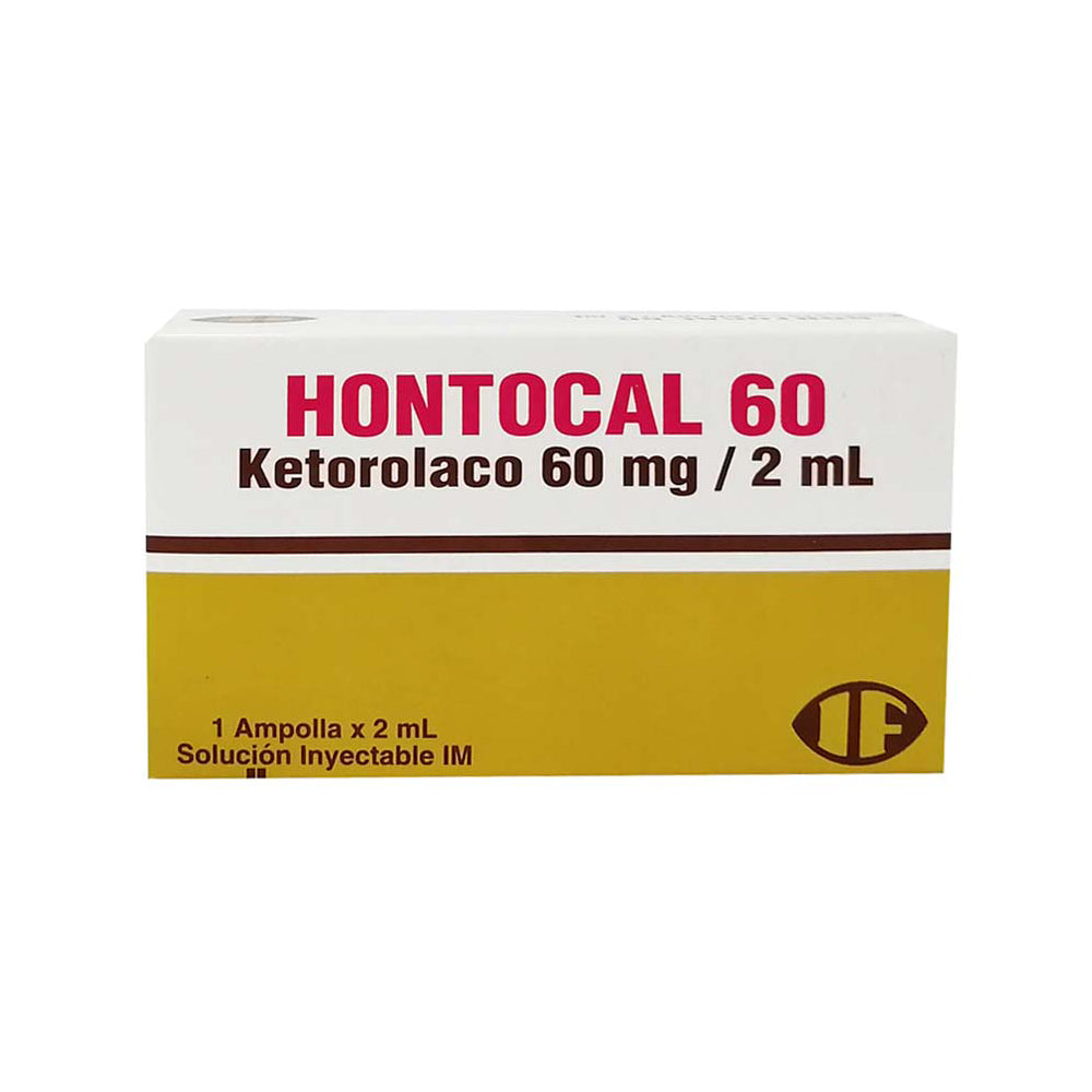 HONTOCAL 60 MG 2ML AMPOLLA