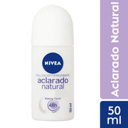 Desodorante NIVEA Aclarado Beauty Classic Touch Roll On 50ml