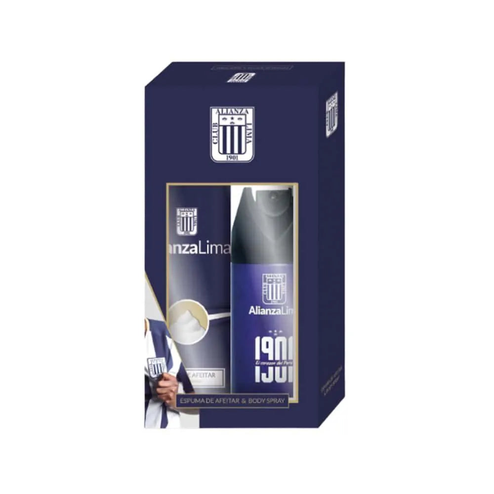 Estuche Alianza Lima Espuma de Afeitar + Body Spray
