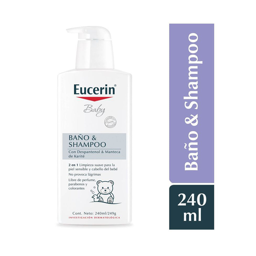 Eucerin Baby Baño & Shampoo 240 ml