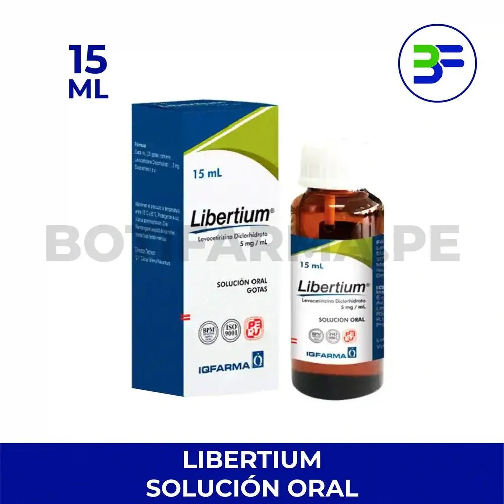 Libertium 5 mg/mL Solución Oral
