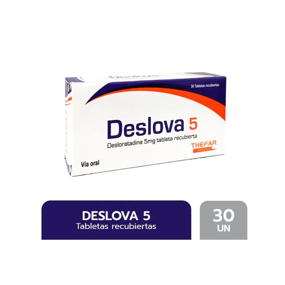 Deslova 5mg Tableta Recubierta