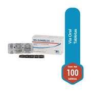 Propanolol 40mg (Ms-Sumibloc) x 100 TAB