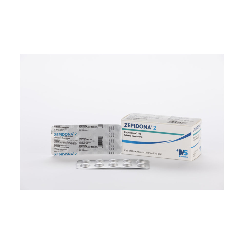 Zepidona 2 Mg X 100 Tabletas