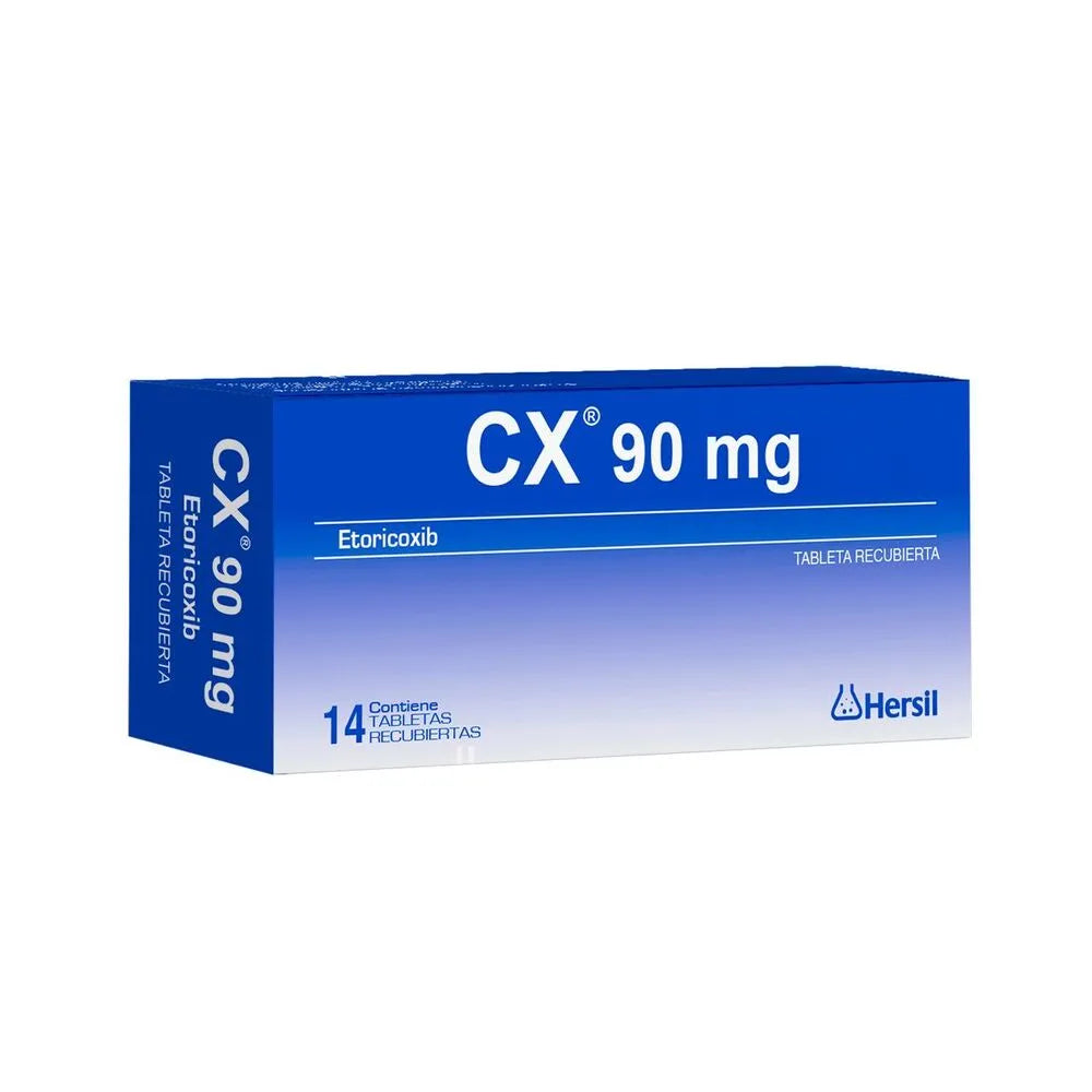 CX 90 mg Tabletas Recubiertas - Caja x14
