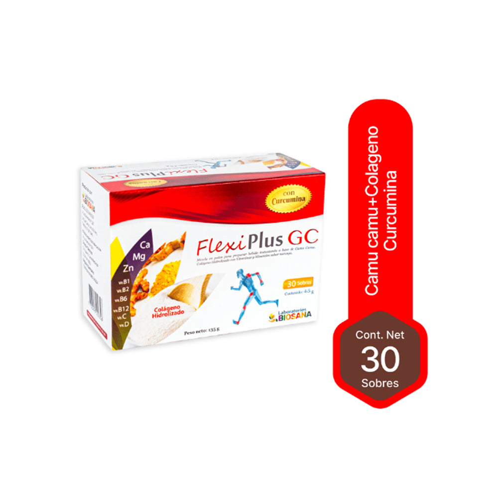 Flexi Plus GC Sabor Naranja Sobres Caja 30 und