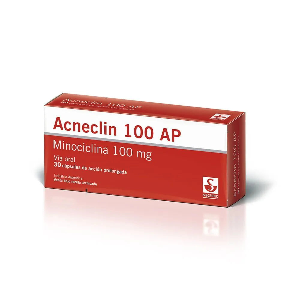 Acneclin 100 Ap 100 mg Cápsulas