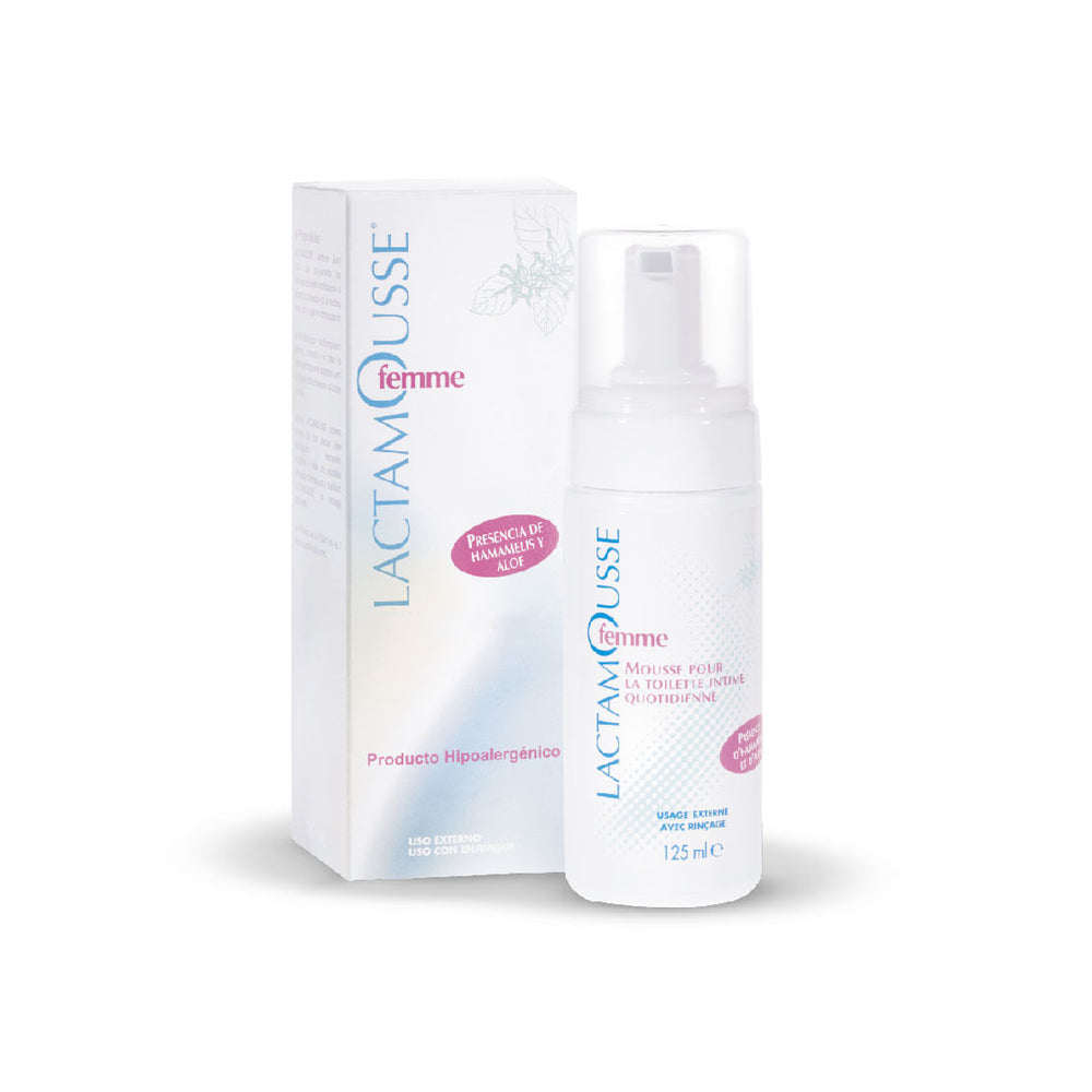 Lactamousse Femme Espuma para Higiene Íntima