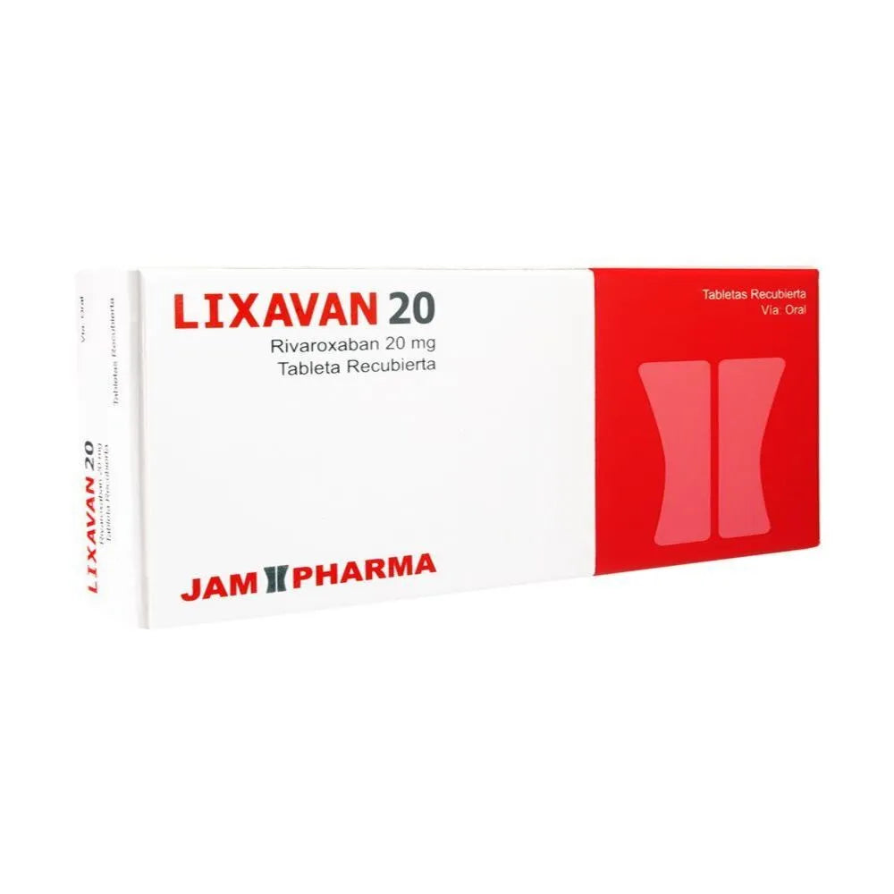 LIXAVAN 20 MG X 10 COMP