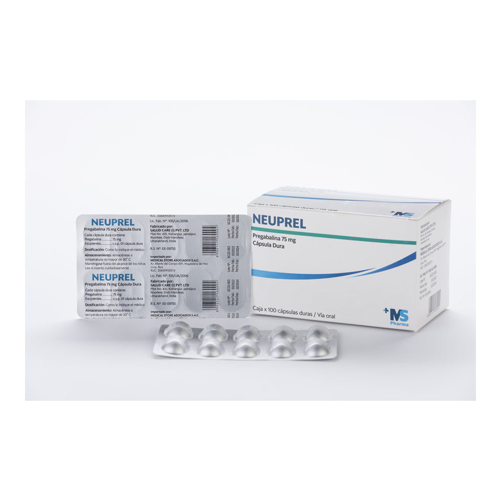 Neuprel 75 mg x100 Cap